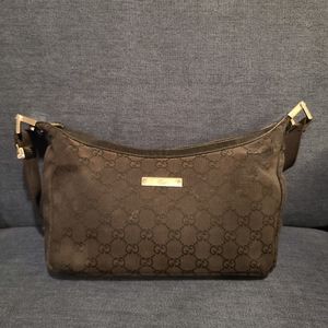Authentic Gucci Monogram shoulder/Crossbody bag